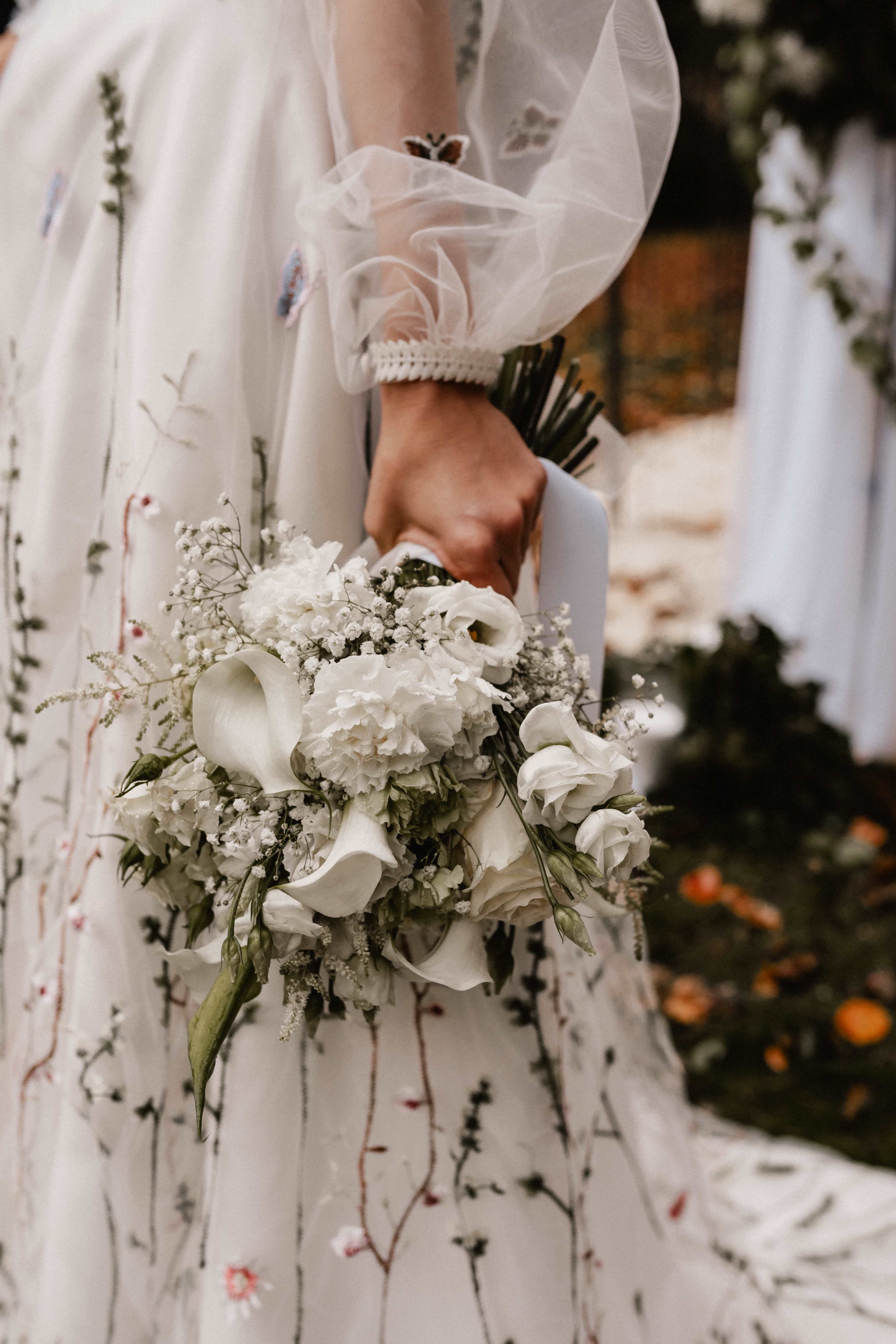 Brautstrauß Nahaufnahme